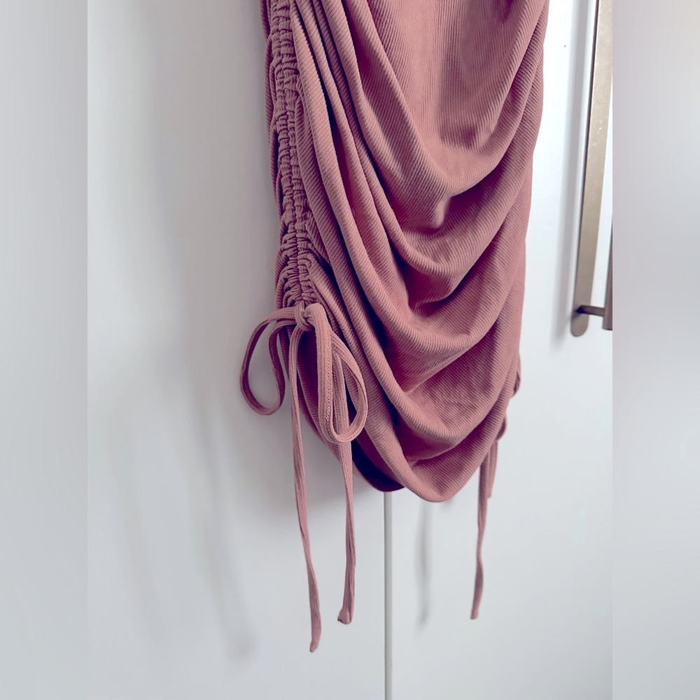 Bodycon Ruched Mini Dress - Picture 4 of 5